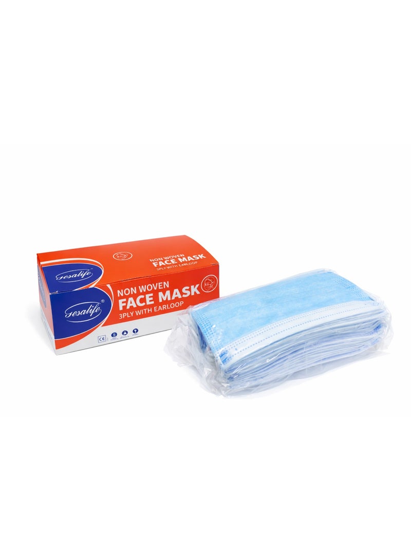 Gesalife Face Mask Non-Woven 3Ply with Ear Loop - Image 2
